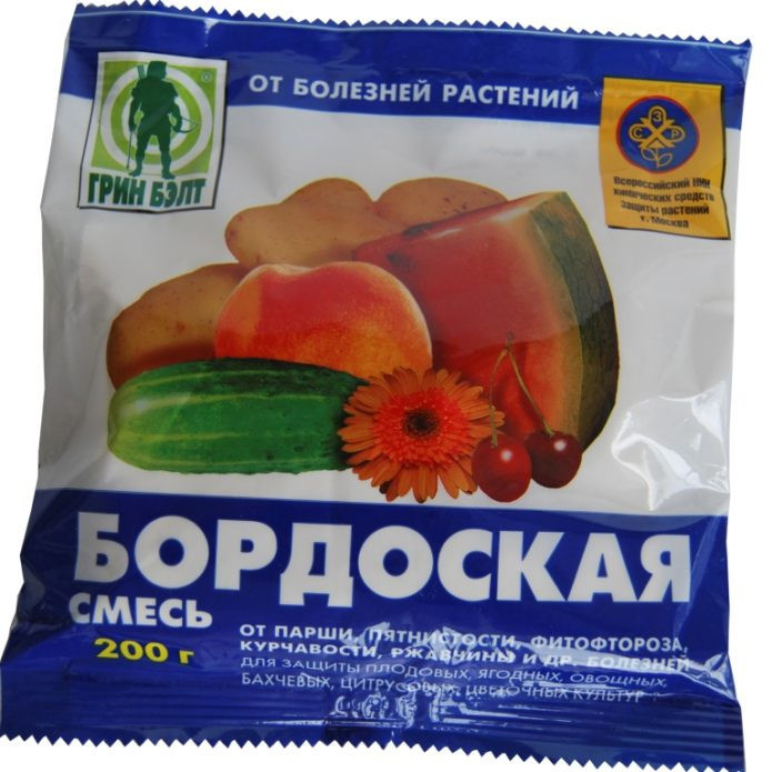 Смесь для приготовления бордоской жидкости